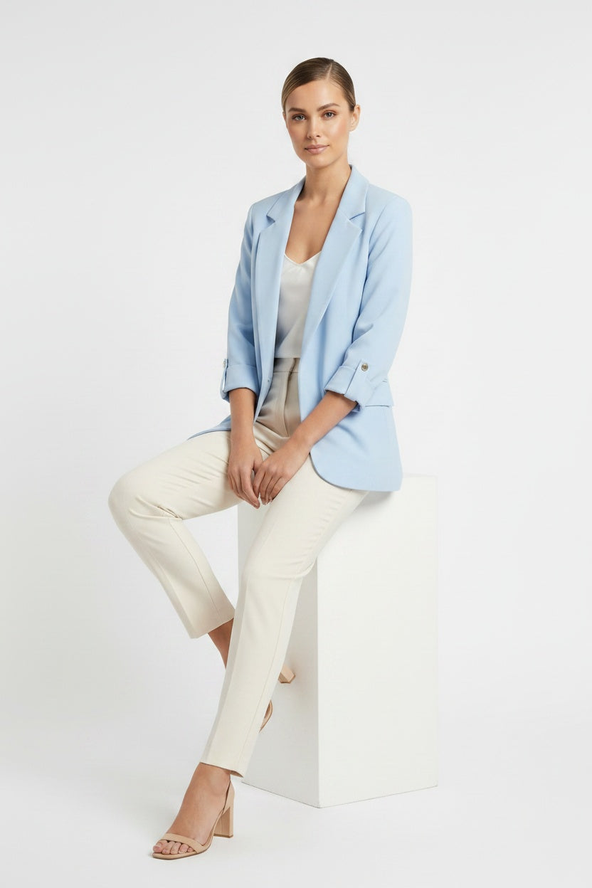 BLAZER ANBU -AZUL CLARO