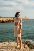 VESTIDO LOVE-BEIGE