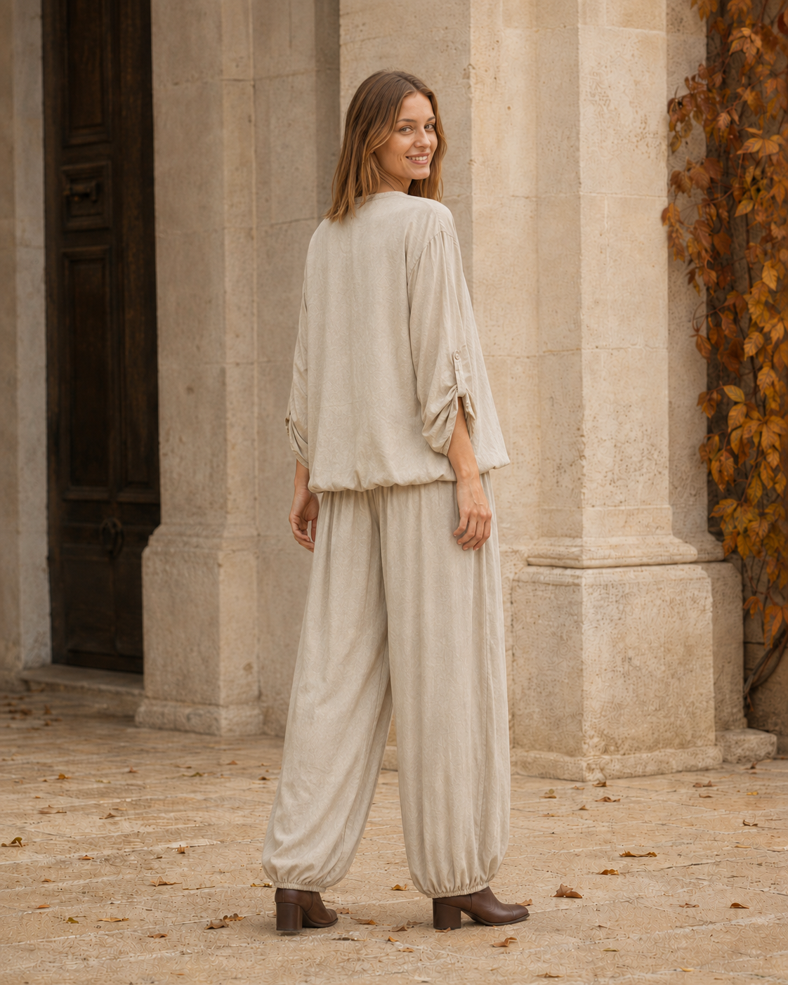 BLUSA JAPO-BEIGE