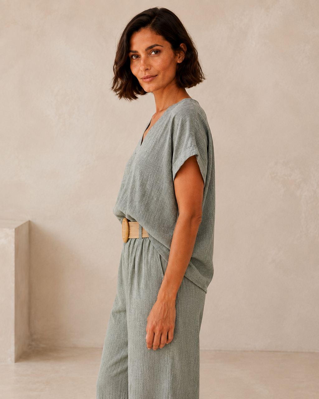 CAMISETA KHAKI