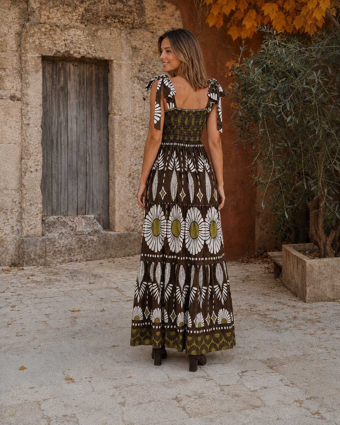 VESTIDO PALMERAS