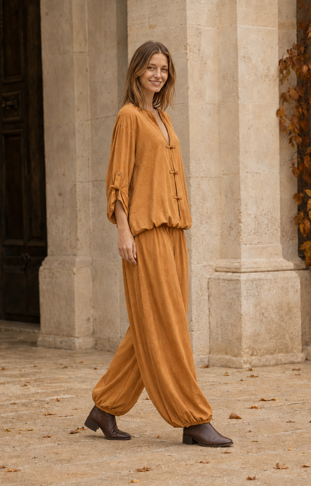 BLUSA JAPO-NARANJA