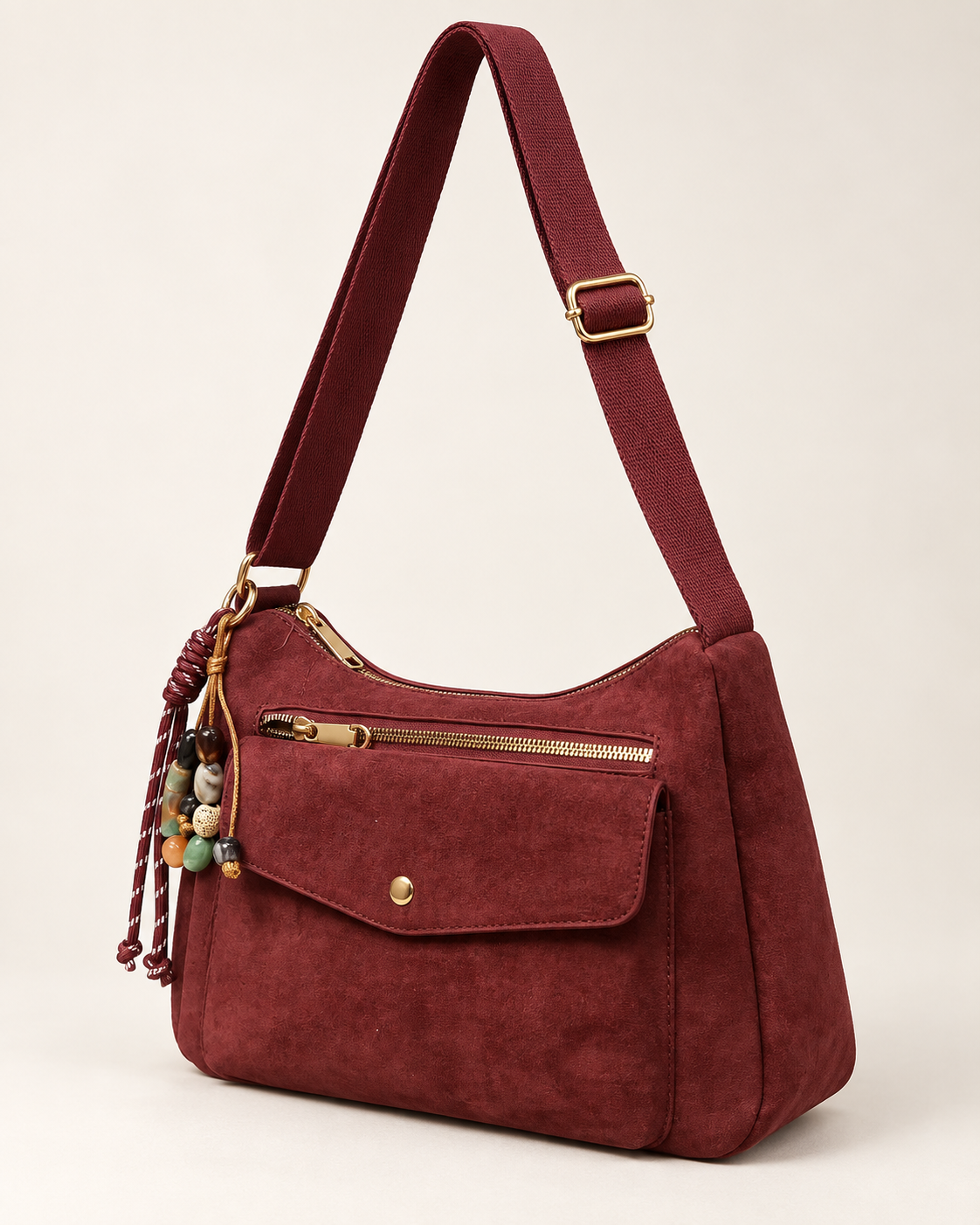 BOLSO BANDOLERA-GRANATE
