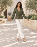 BLUSA TACHUELAS-KHAKI