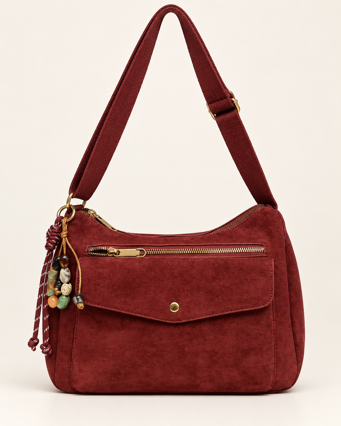 BOLSO BANDOLERA-GRANATE