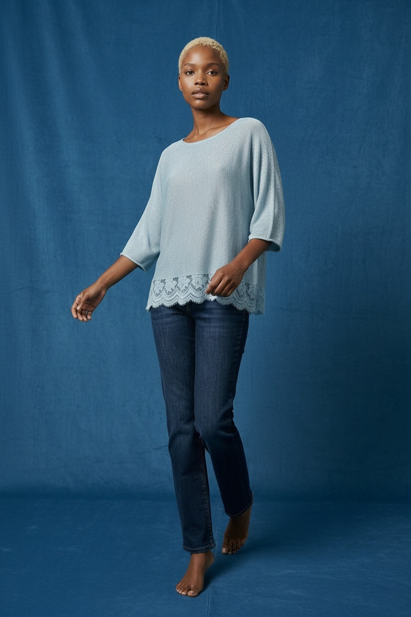 JERSEY PUNTILLA-AZUL