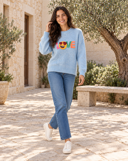 JERSEY SMILE-AZUL