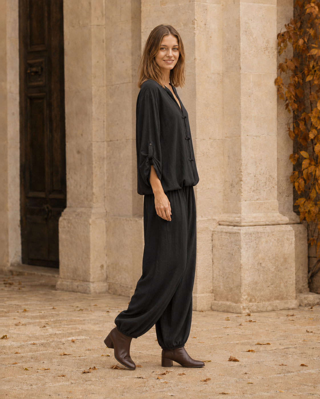 BLUSA JAPO-NEGRA
