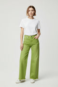 PANTALÓN VIVID DESFLECADO-VERDE