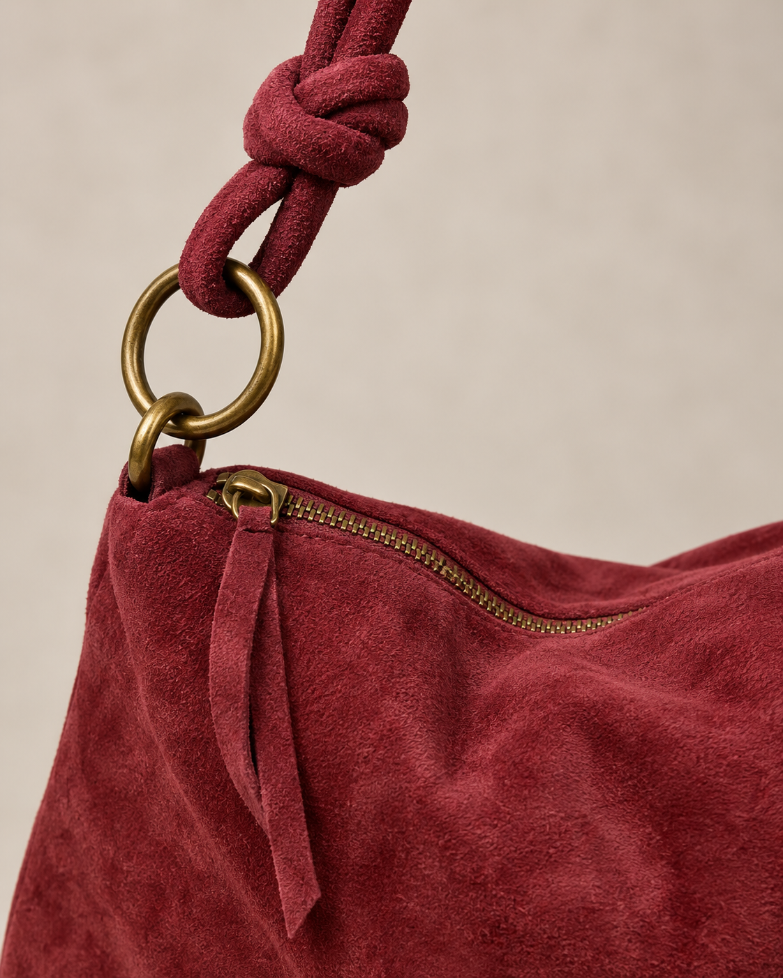 BOLSO BANDOLERA ANTELINA - GRANATE