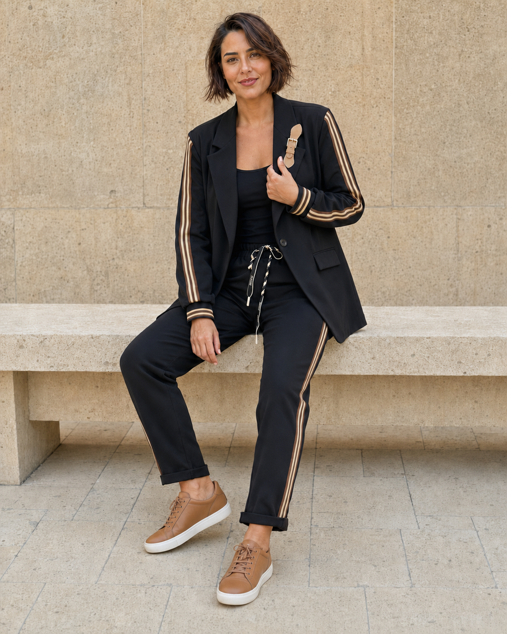 BLAZER BROCH-NEGRA