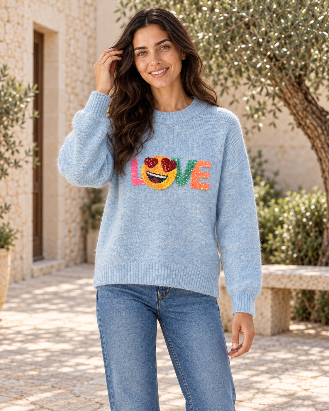 JERSEY SMILE-AZUL