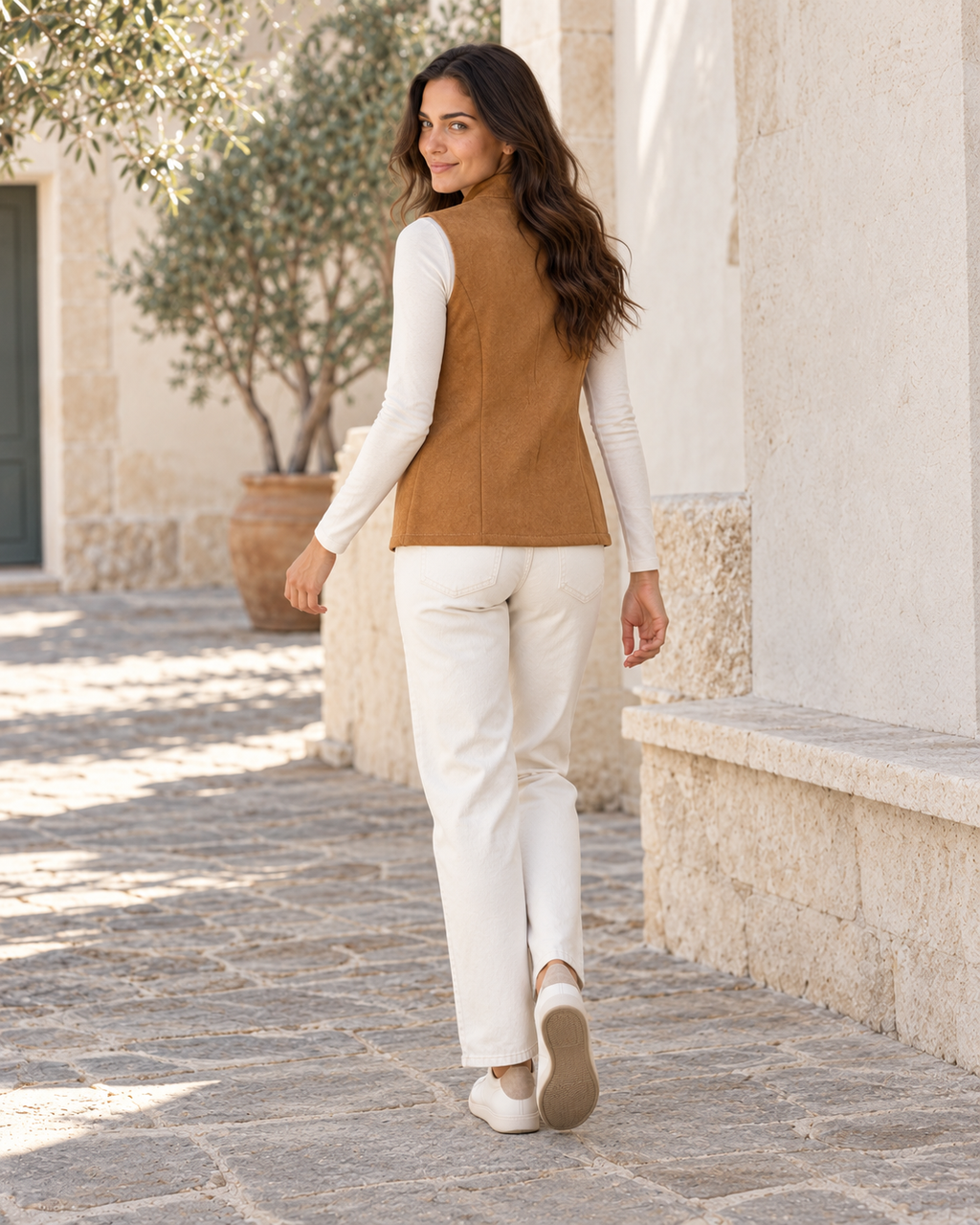 CHALECO ANTELINA-CAMEL