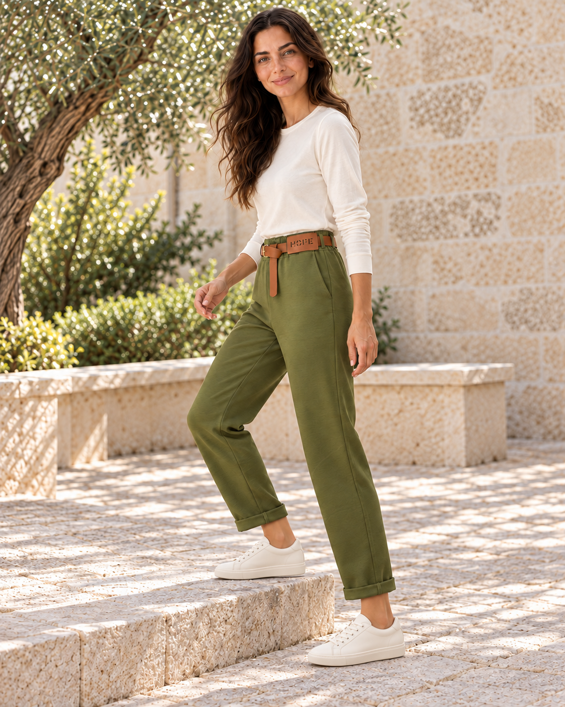 PANTALÓN ALGODÓN- KHAKI