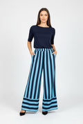 PANTALÓN  RAYAS-AZUL