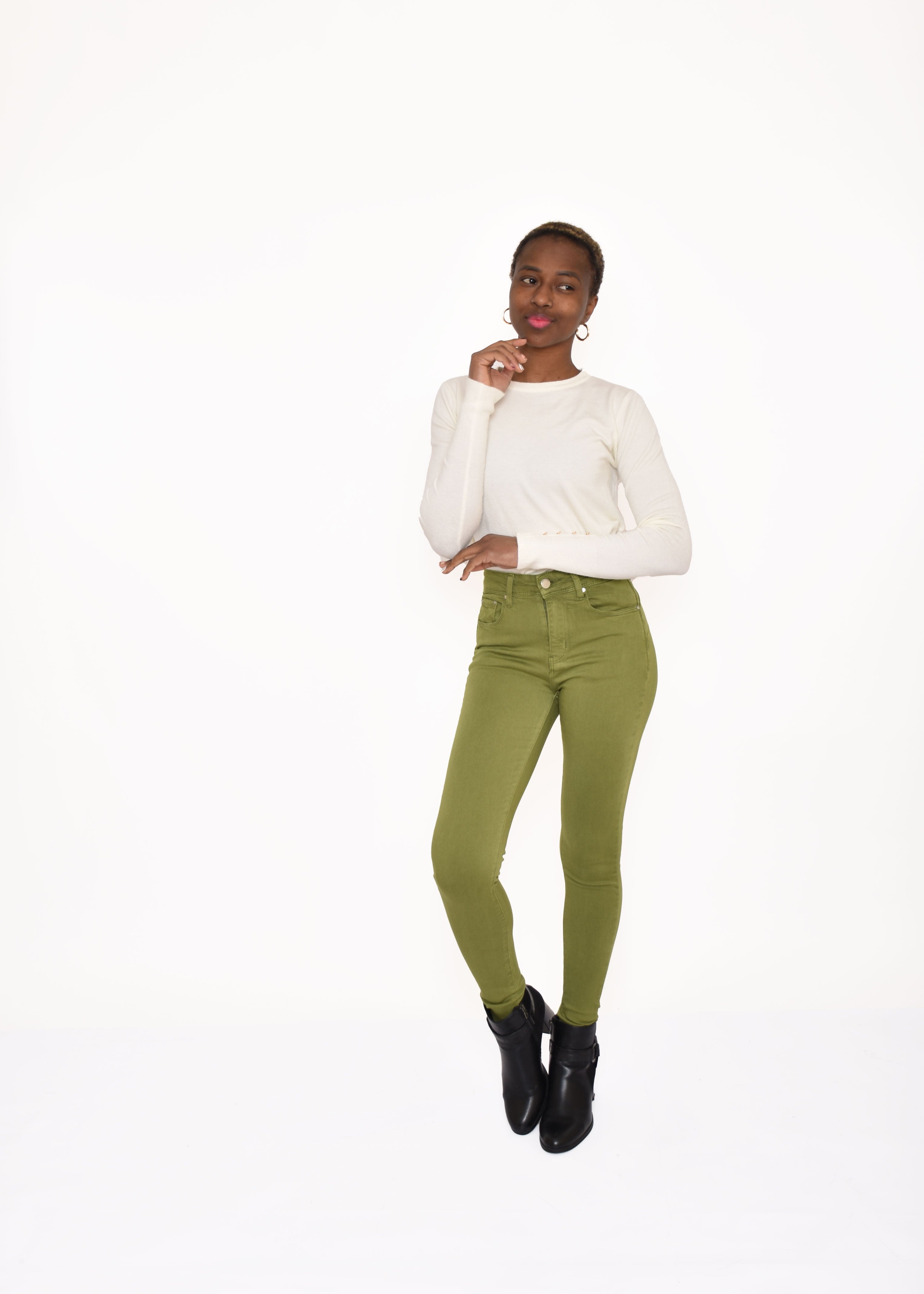PANTALÓN  PISTACHO
