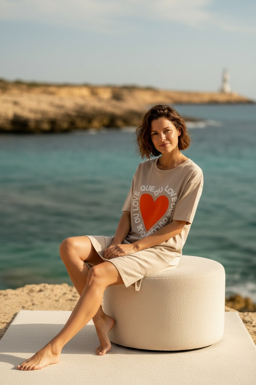 VESTIDO LOVE-BEIGE