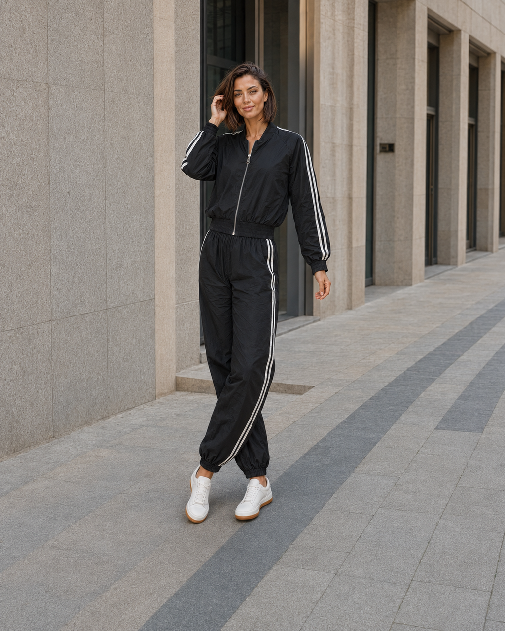 CONJUNTO SPORT-NEGRO