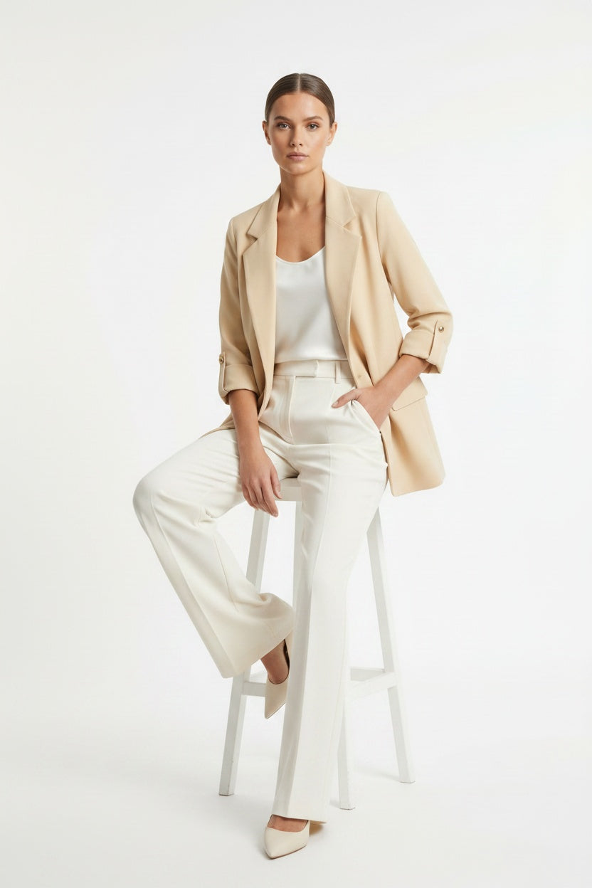 BLAZER ANBU -BEIGE