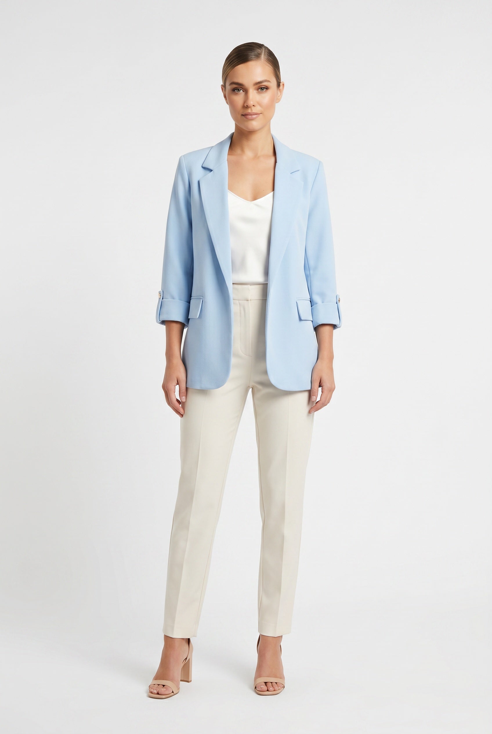 BLAZER ANBU -AZUL CLARO