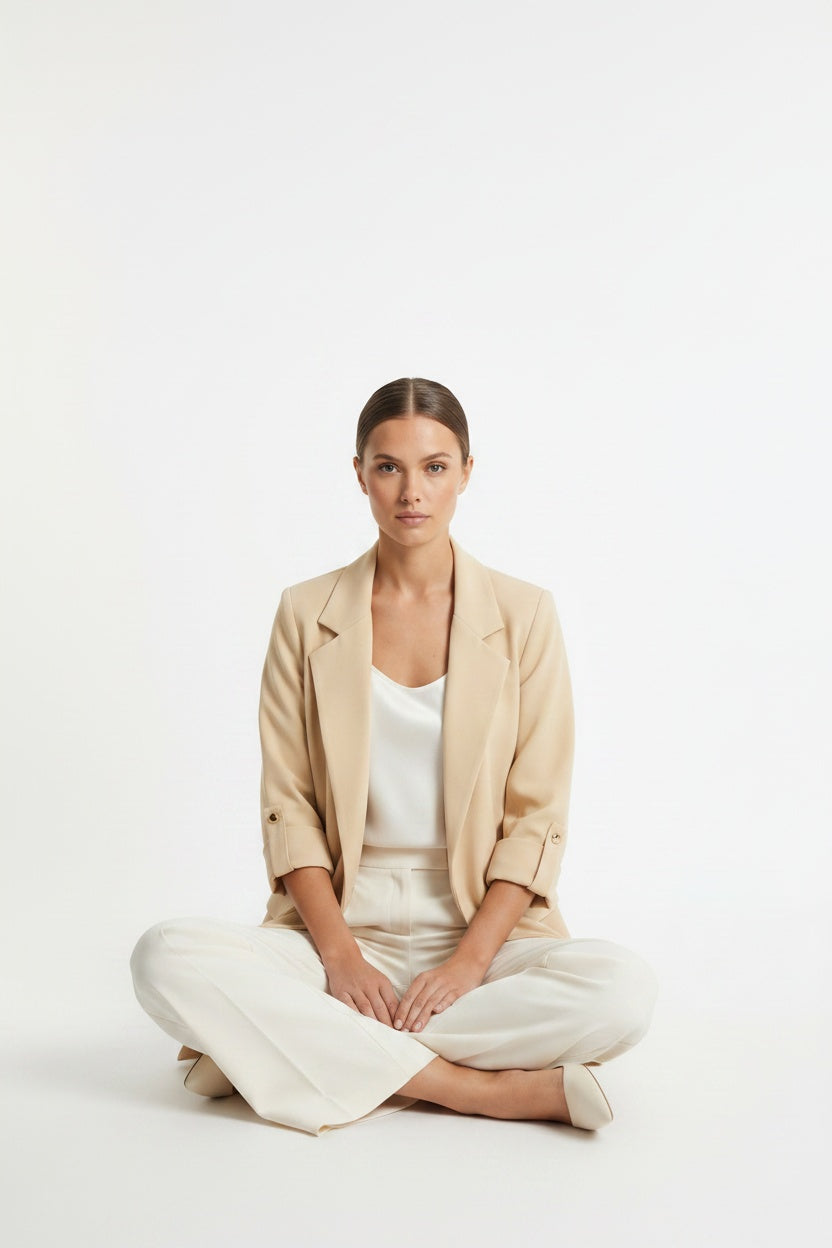 BLAZER ANBU -BEIGE