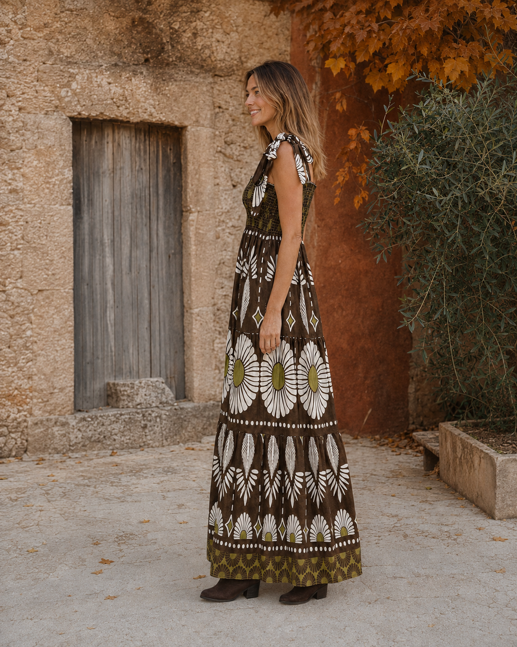 VESTIDO PALMERAS