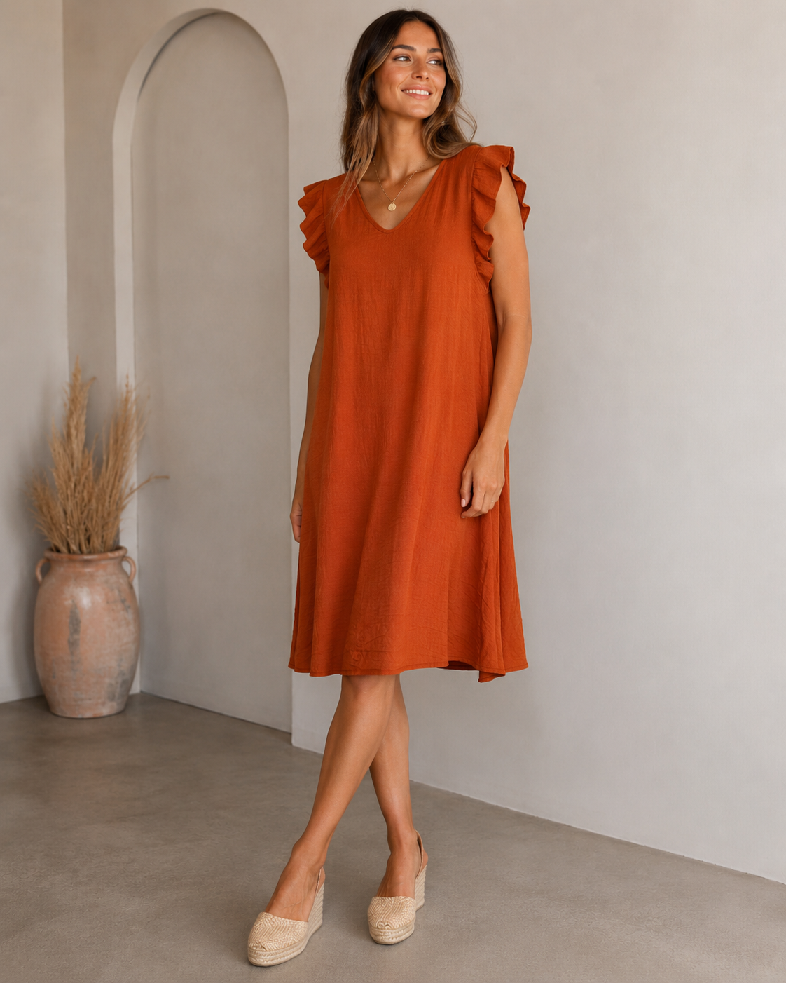 VESTIDO BASIC-TEJA