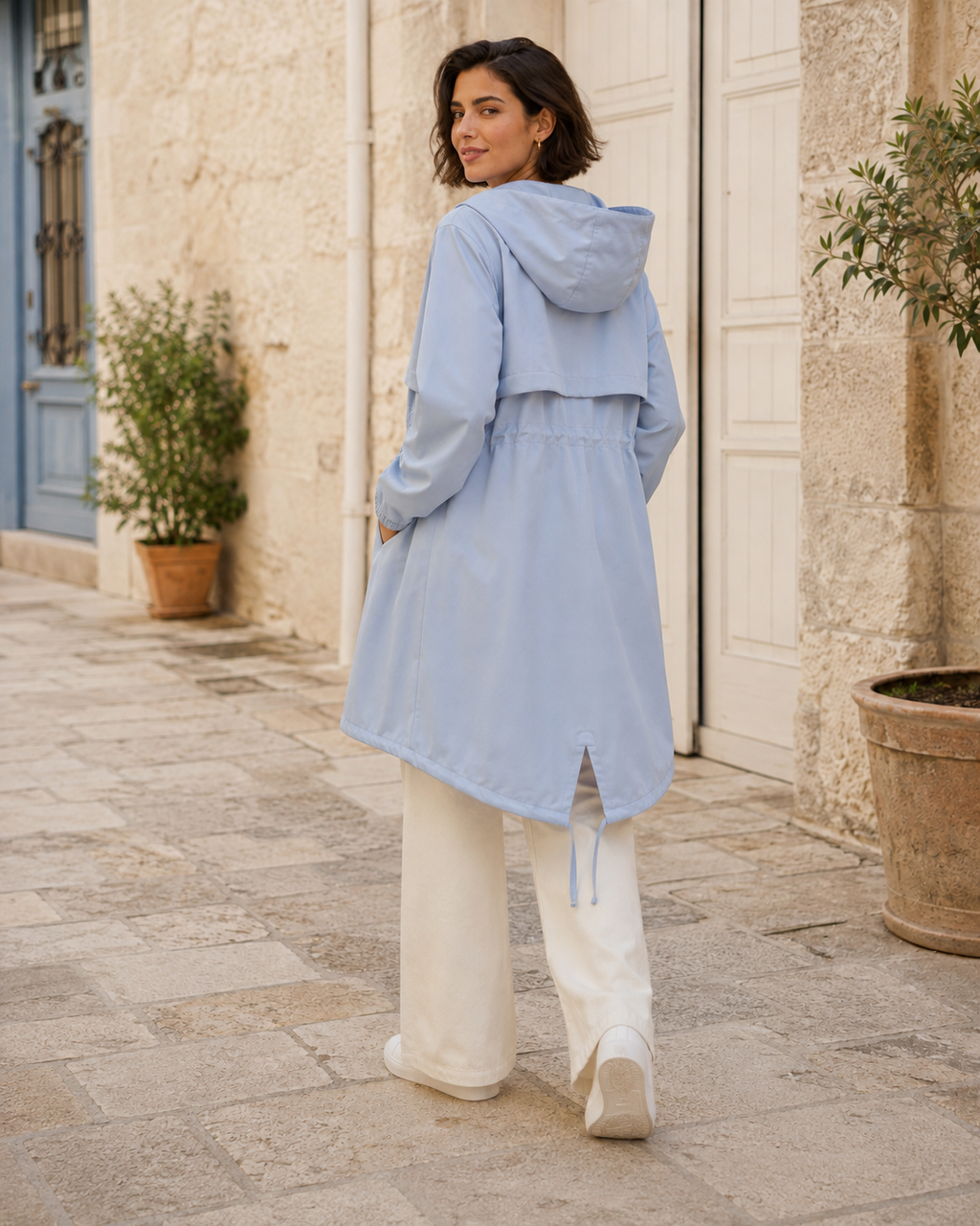 CORTAVIENTOS AZUL