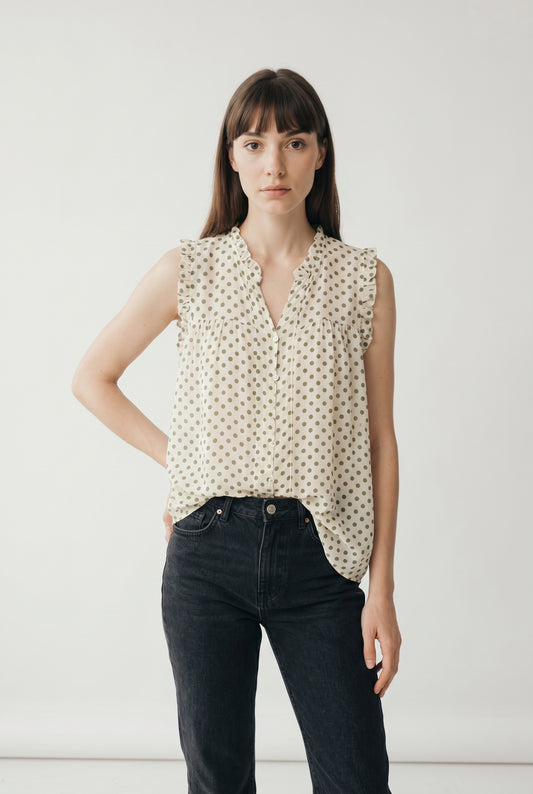 BLUSA TOPITOS- VERDE