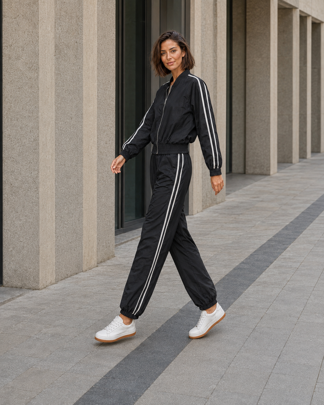 CONJUNTO SPORT-NEGRO