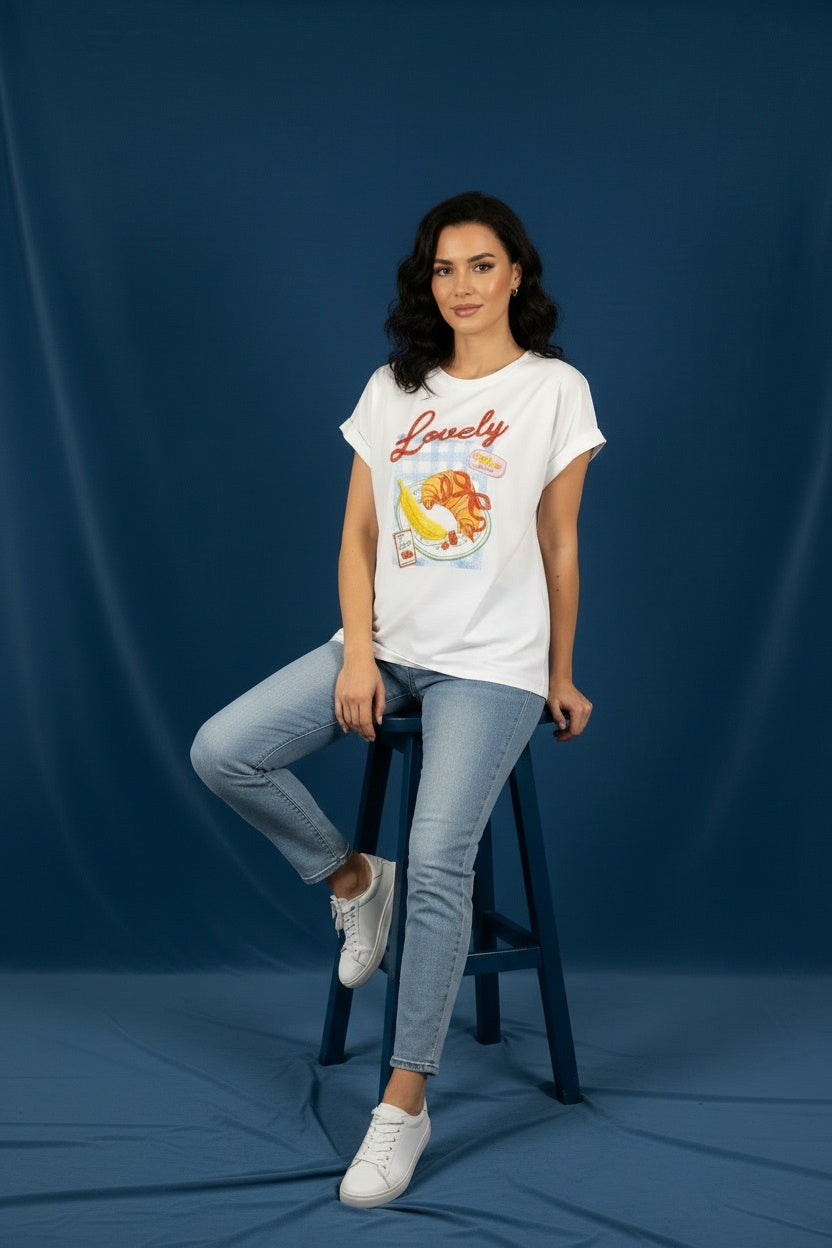 CAMISETA LOVELY