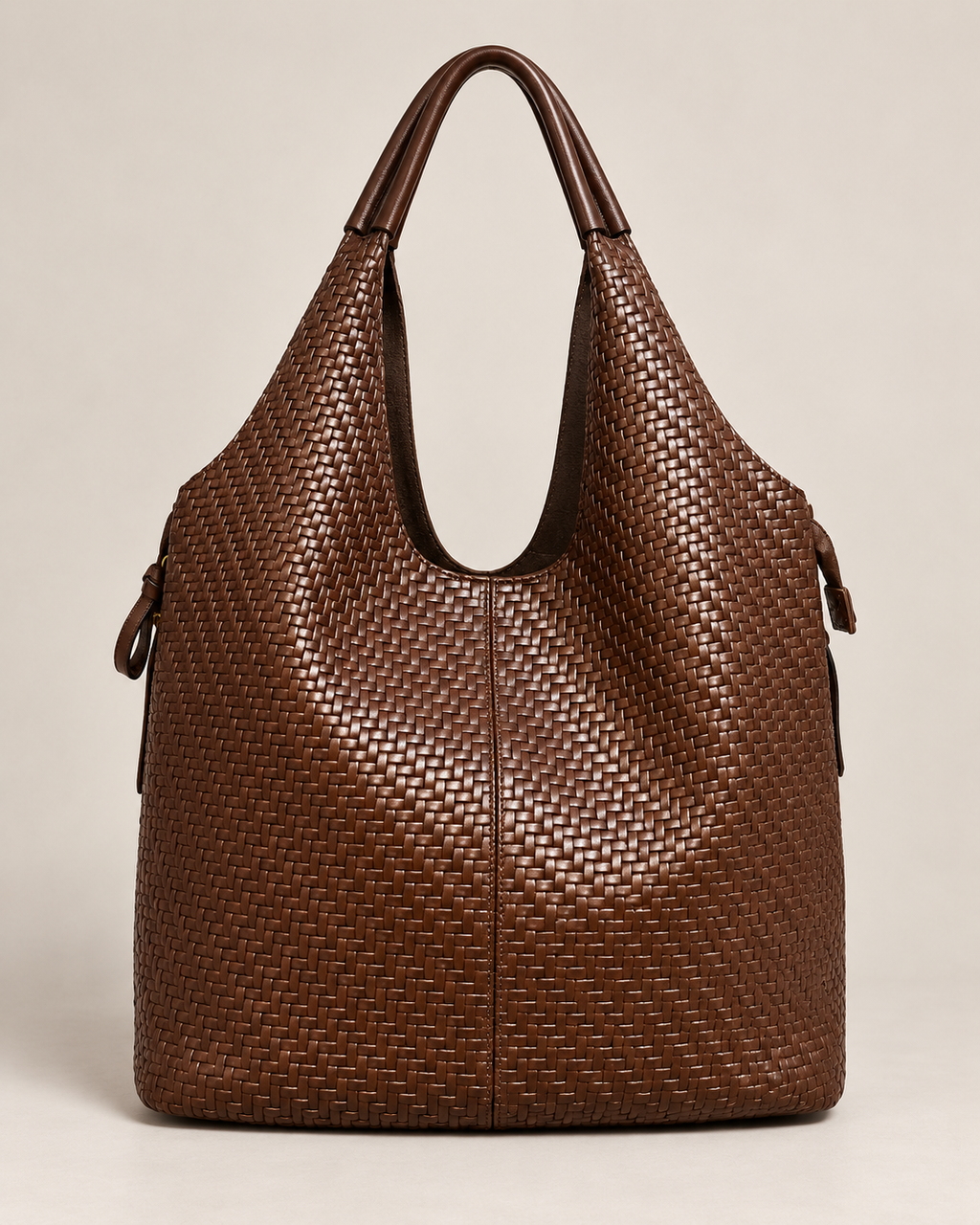 BOLSO POLIPIEL ASA-CHOCOLATE
