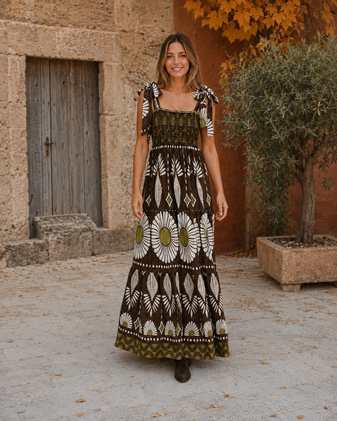 VESTIDO PALMERAS
