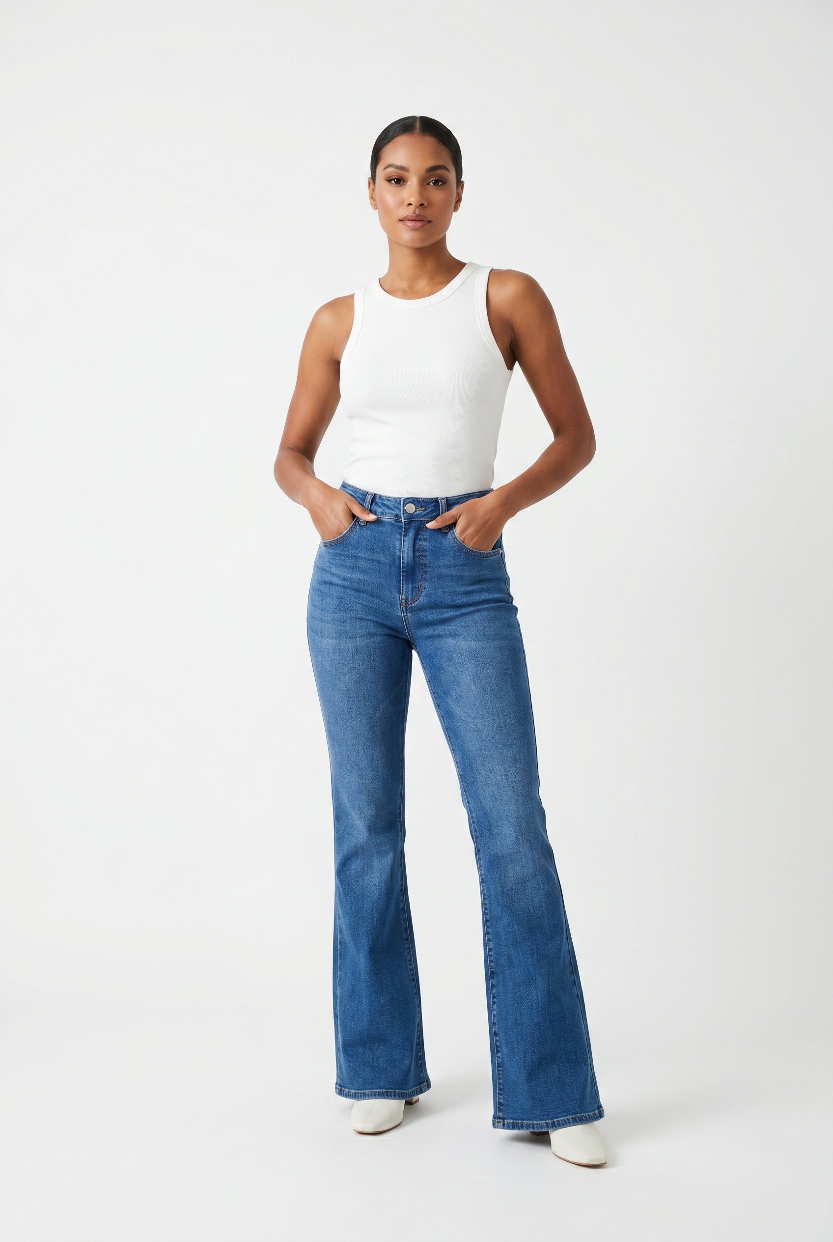 PANTALÓN CAMPANA VAQUERO