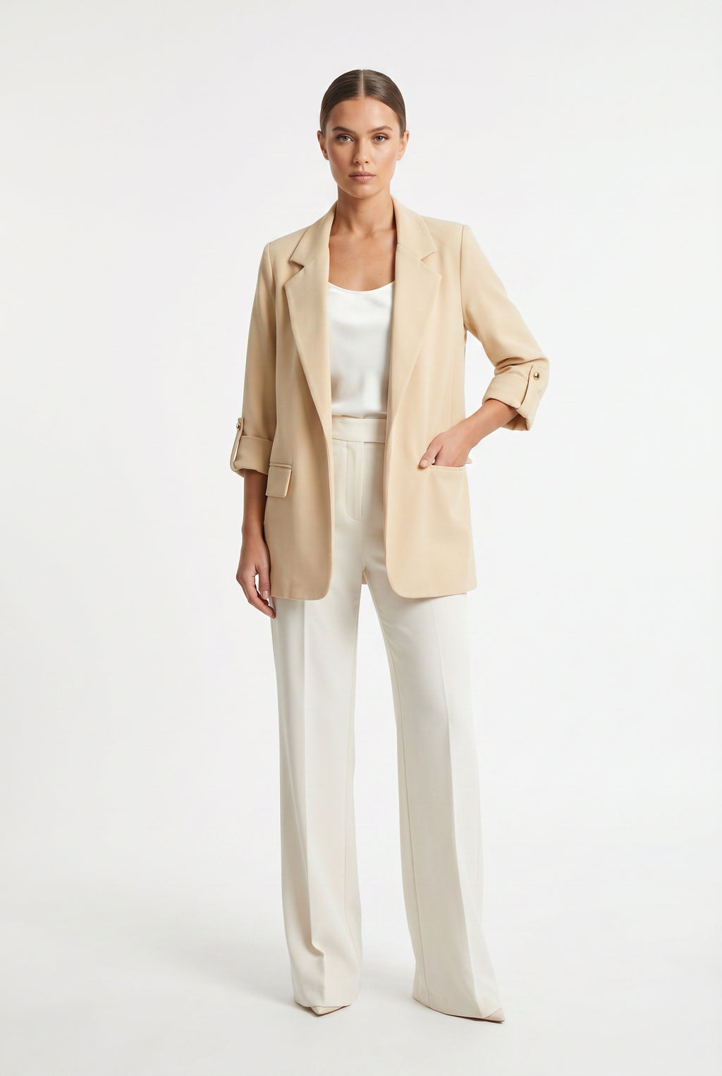 BLAZER ANBU -BEIGE