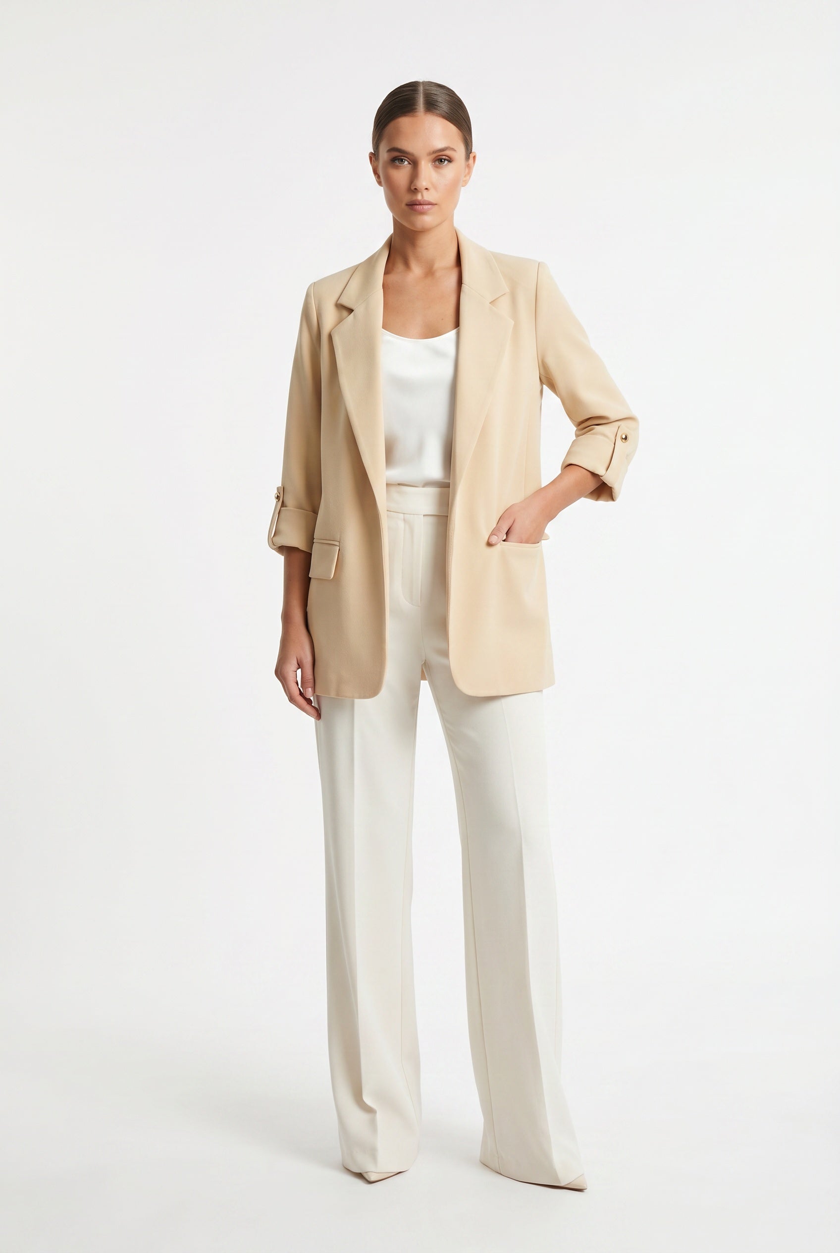 BLAZER ANBU -BEIGE