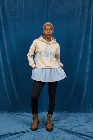 SUDADERA CHIC-BEIGE