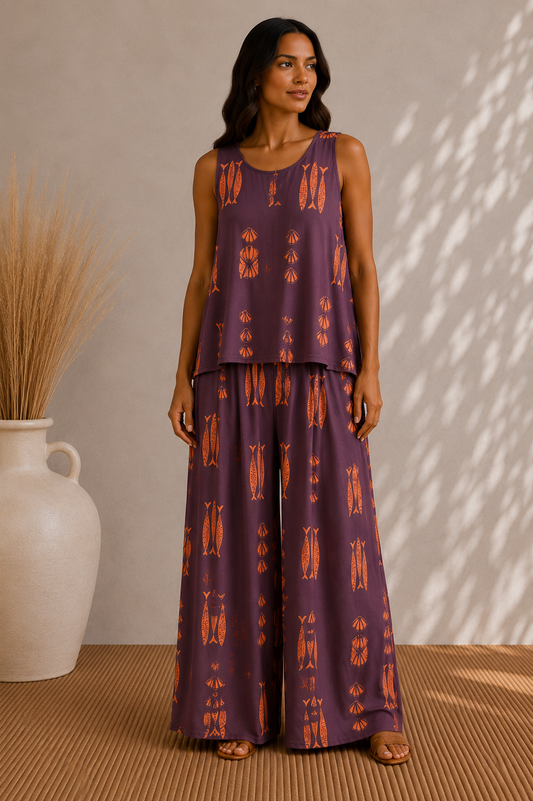 CONJUNTO FISH-LILA