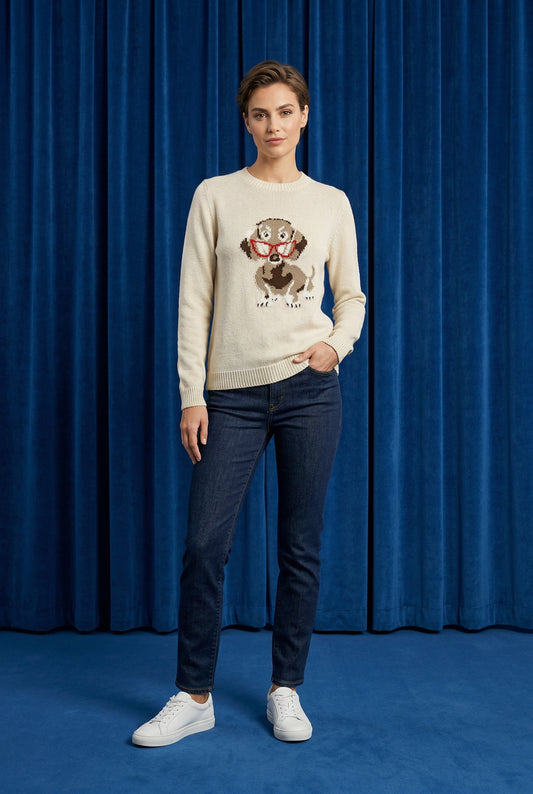 JERSEY HILO DOG-BEIGE