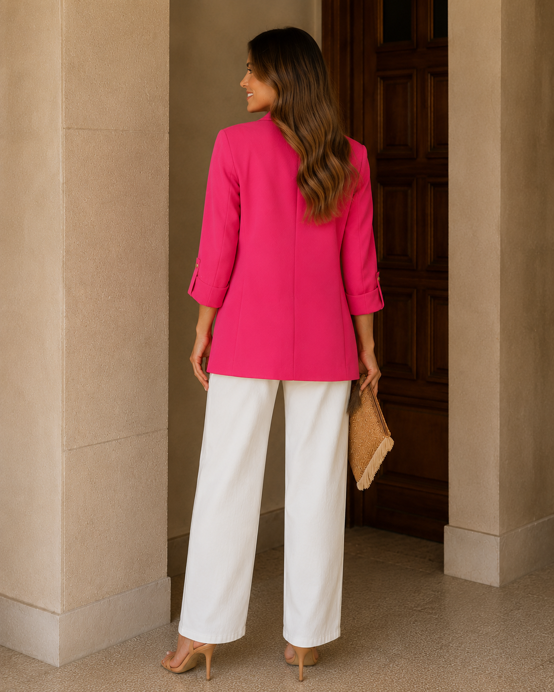 BLAZER ANBU -FUCSIA