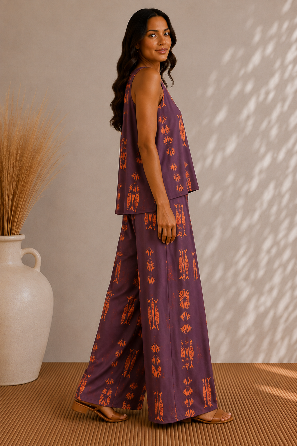 CONJUNTO FISH-LILA