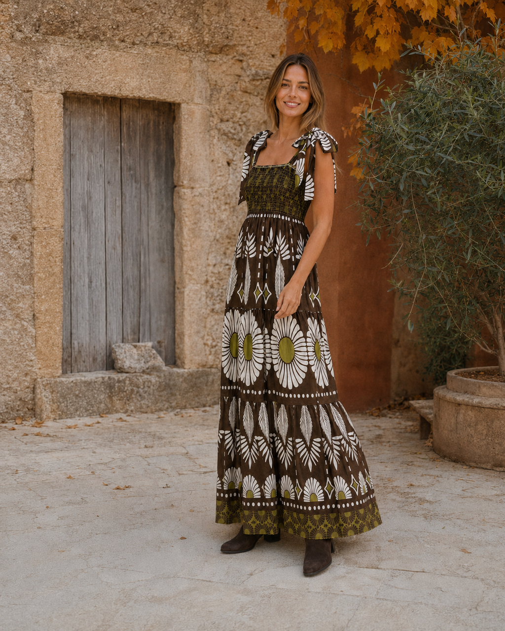 VESTIDO PALMERAS