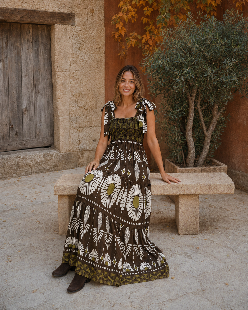 VESTIDO PALMERAS