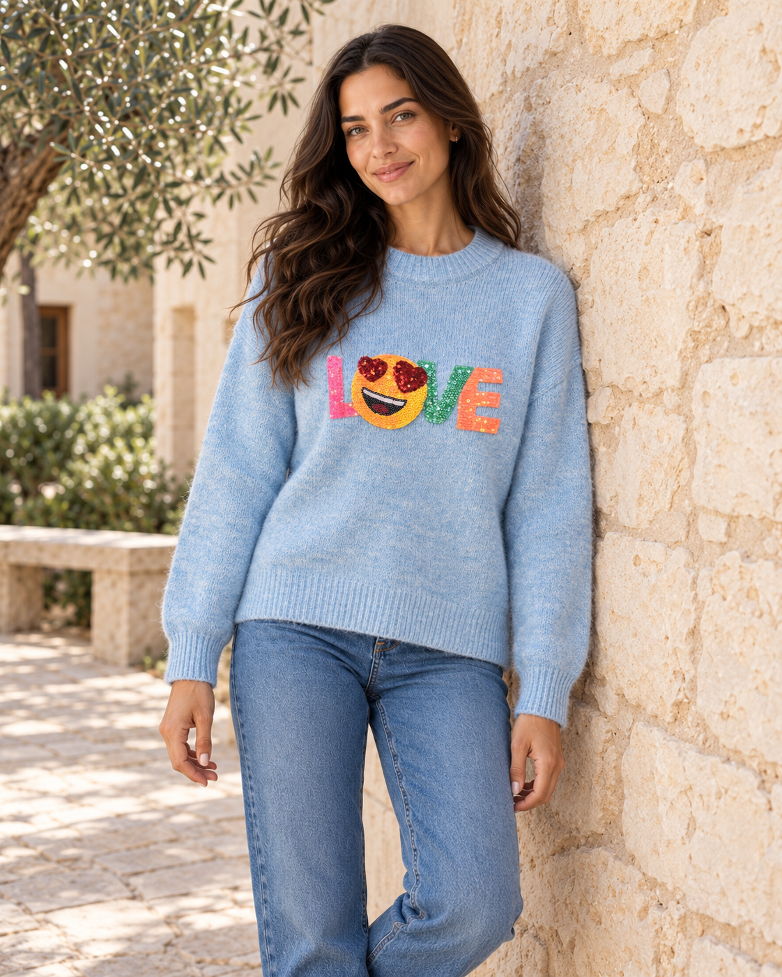 JERSEY SMILE-AZUL
