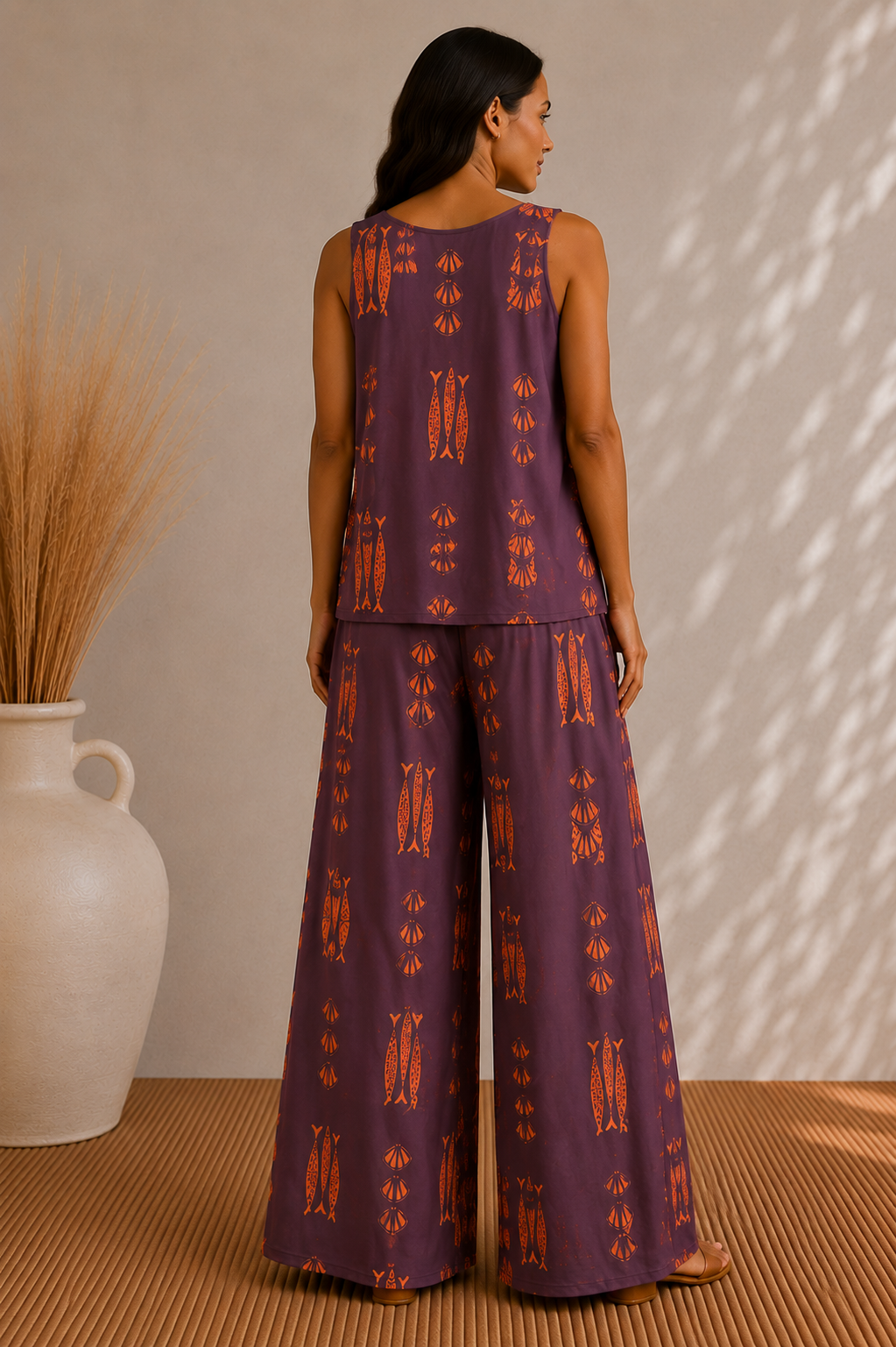 CONJUNTO FISH-LILA