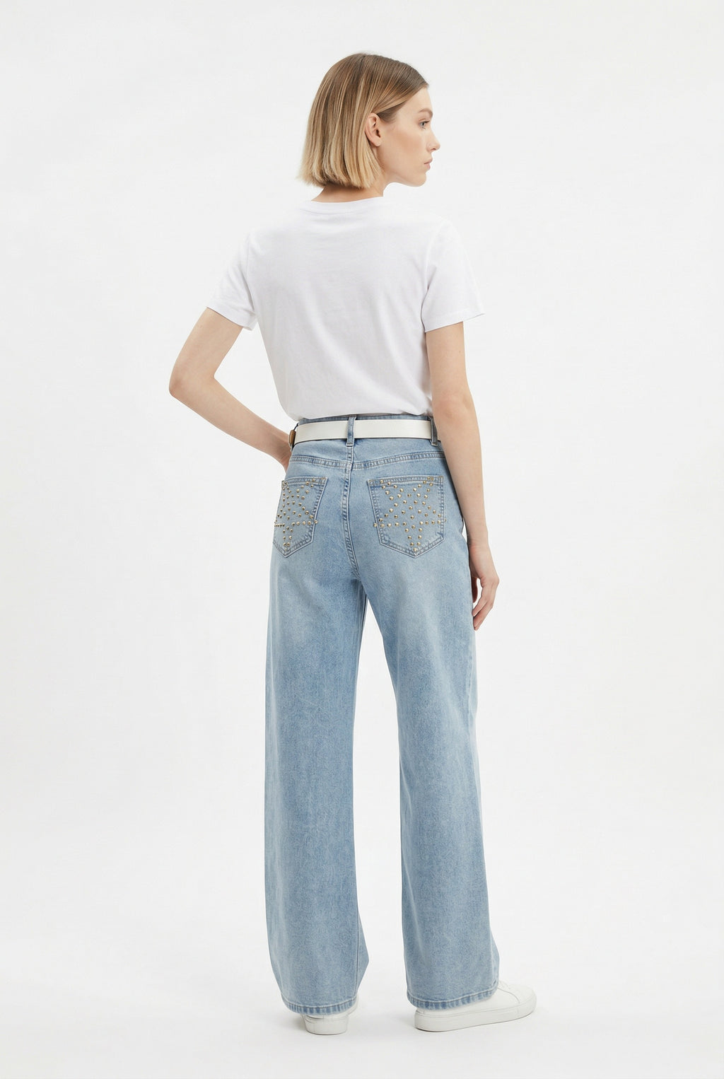 PANTALÓN ESTRELLAS CON TACHUELAS