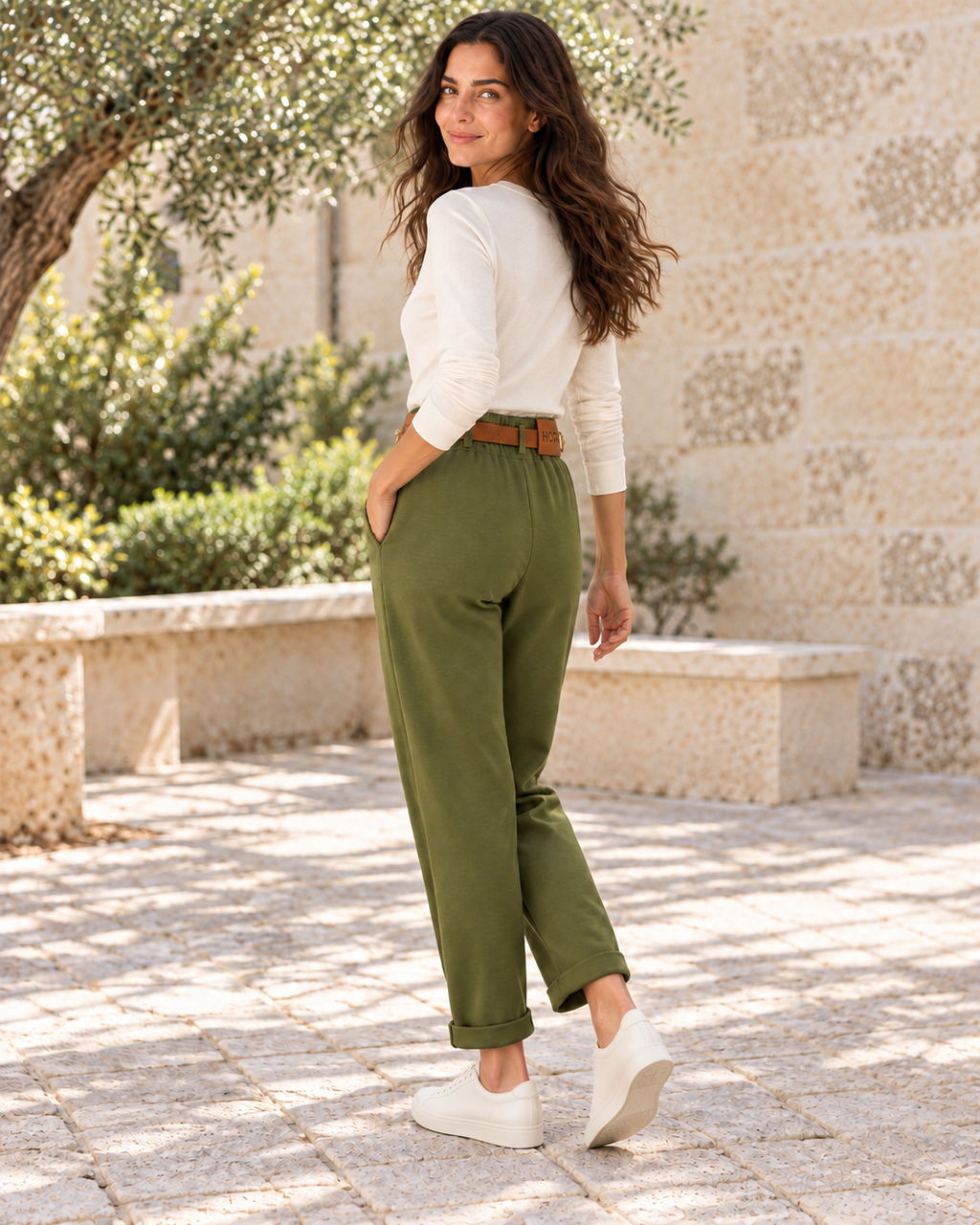 PANTALÓN ALGODÓN- KHAKI
