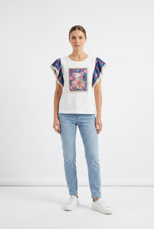 CAMISETA OUS-VOLANTE