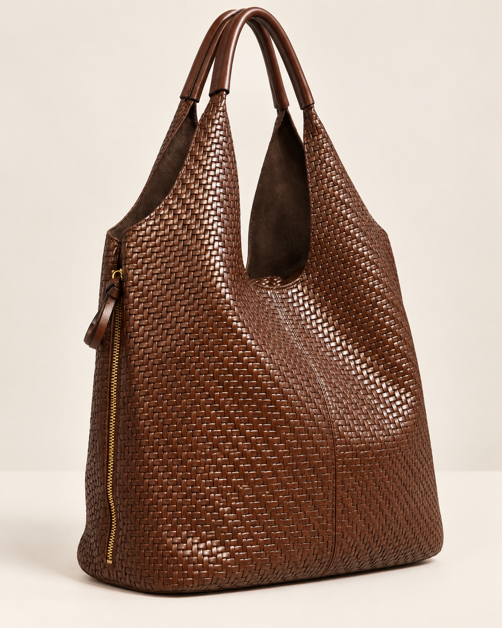 BOLSO POLIPIEL ASA-CHOCOLATE