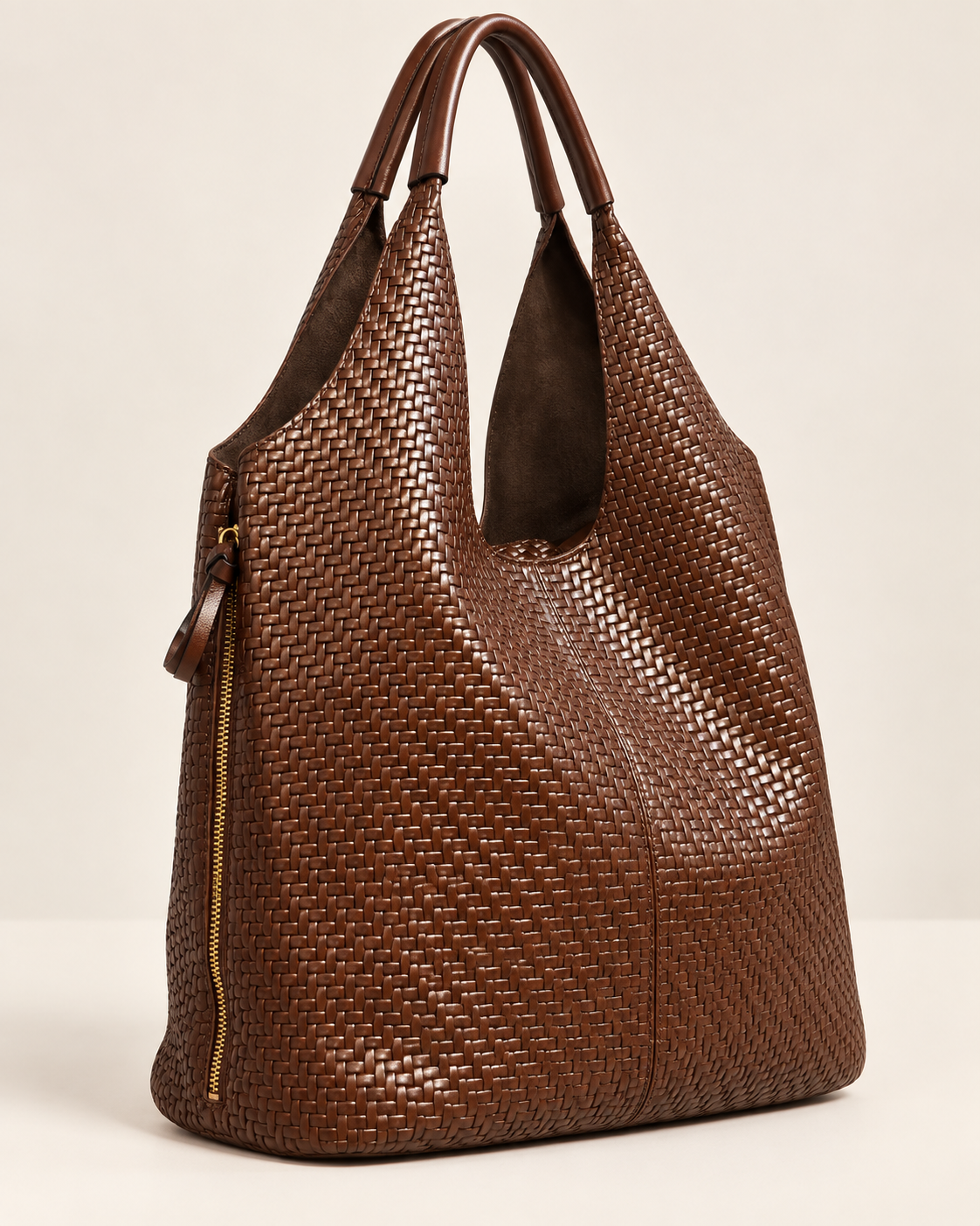 BOLSO POLIPIEL ASA-CHOCOLATE